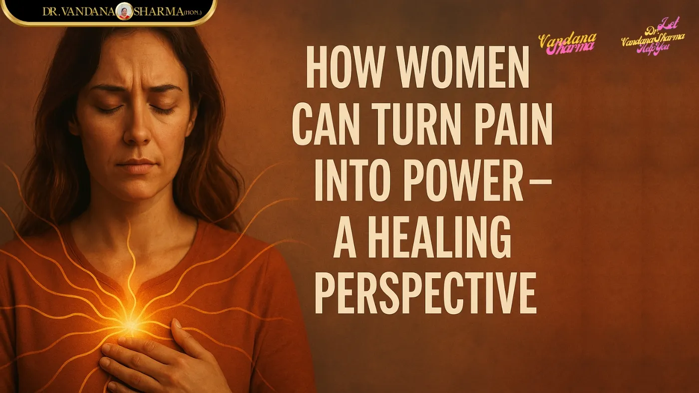 How Women Can Turn Pain Into Power — A Healing Perspective 🔥