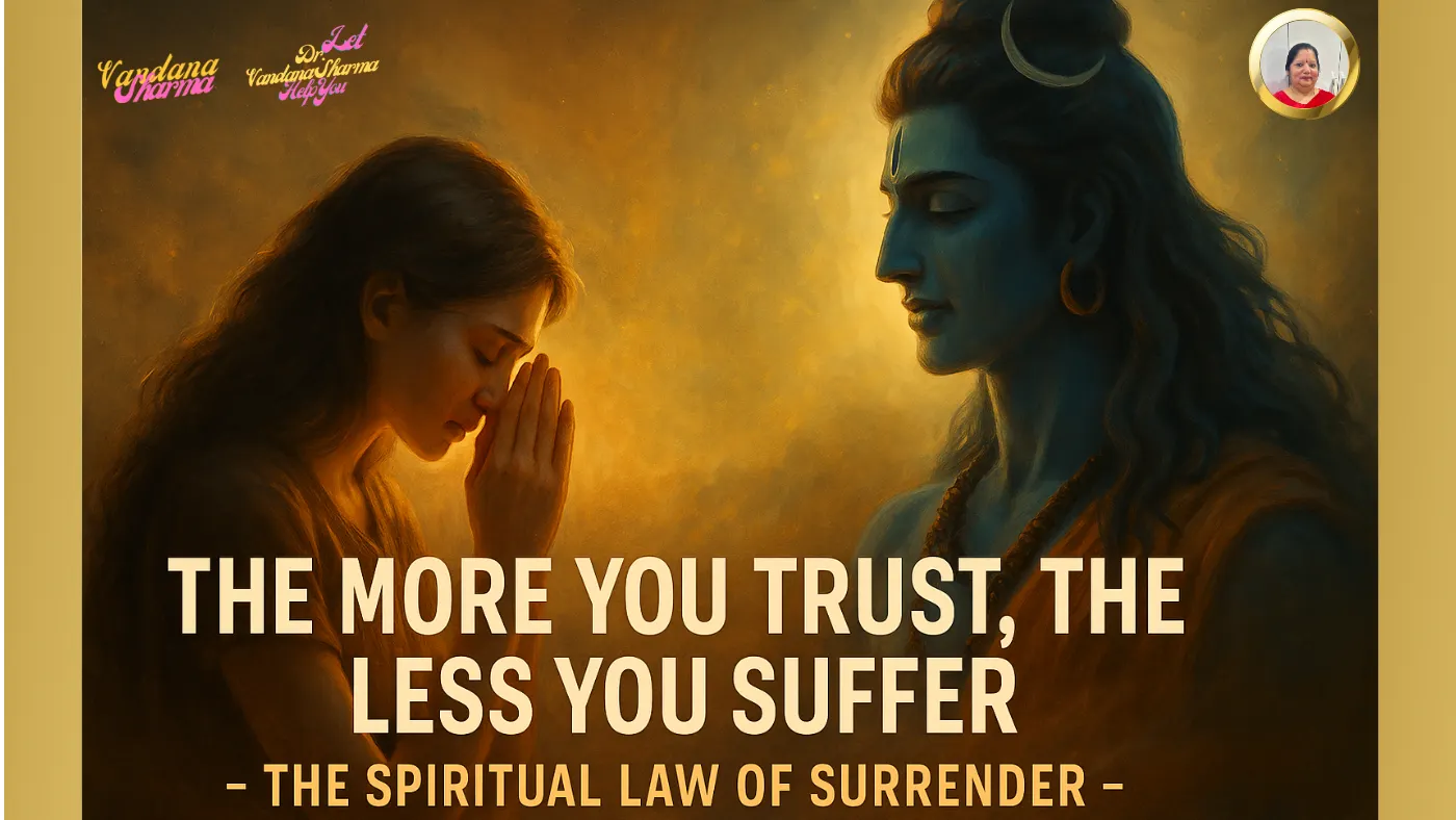 🔥 The More You Trust, The Less You Suffer — The Spiritual Law of Surrender