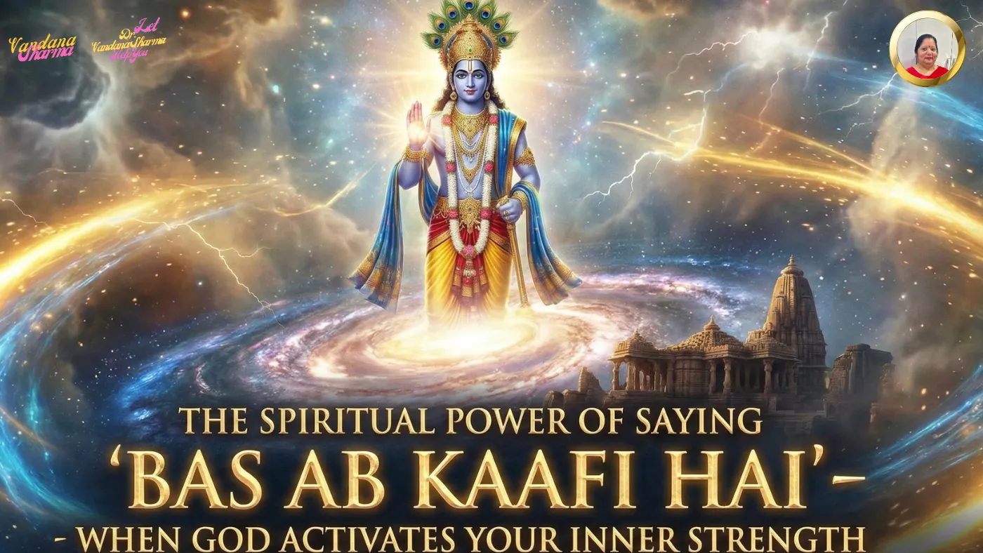 The Spiritual Power of Saying ‘Bas Ab Kaafi Hai’ — When God Activates Your Inner Strength