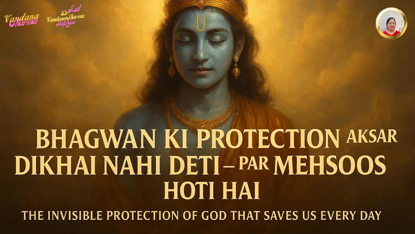 Bhagwan Ki Protection Aksar Dikhayi Nahi Deti — Par Mehsoos Hoti Hai | The Invisible Protection of God That Saves Us Every Day