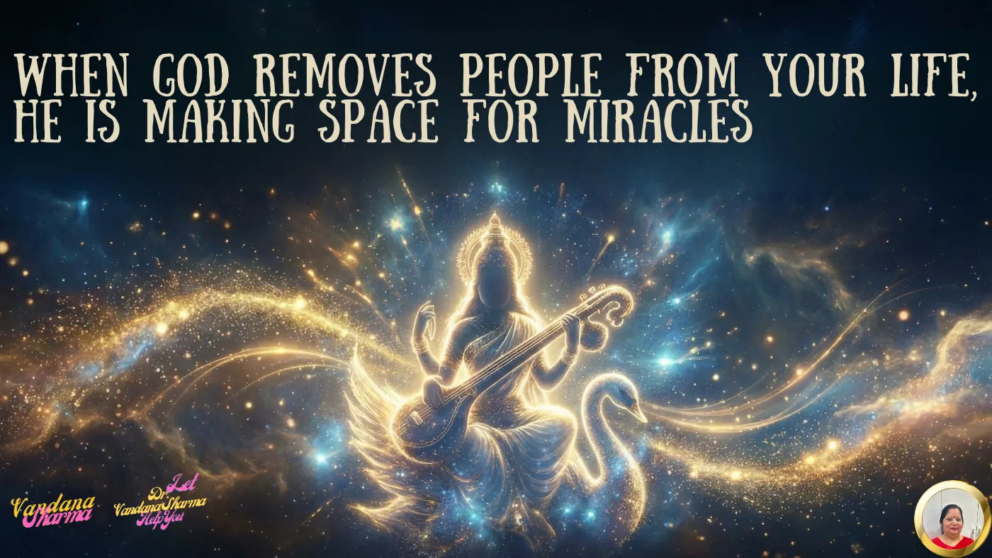 When God Removes People From Your Life, He Is Making Space for Miracles
